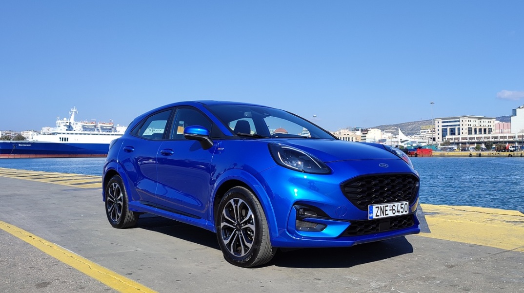 Το Ford Puma mHEV Hybrid 48-Volt .