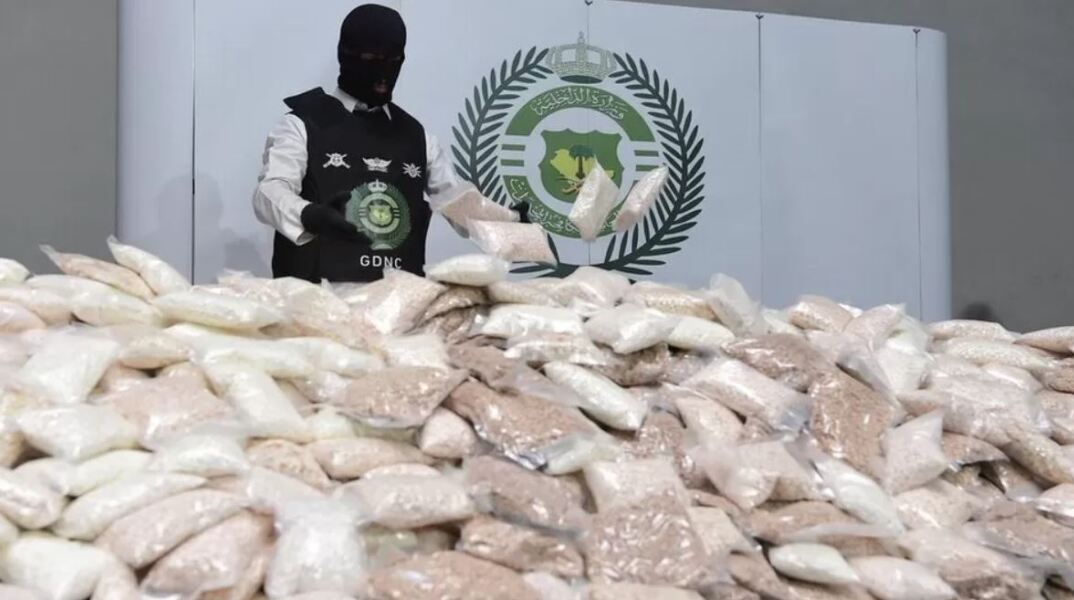 Η Σαουδική Αραβία κατάσχεσε 46 εκατομμύρια χάπια αμφεταμίνης κρυμμένα σε αλεύρι