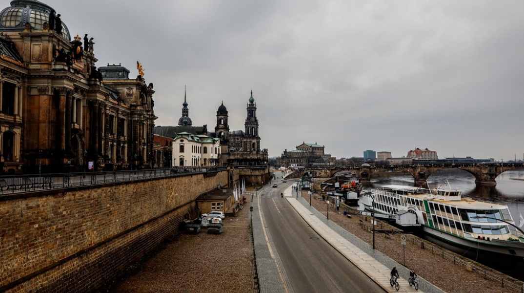 Στιγμιότυπο από lockdown στη Γερμανία
