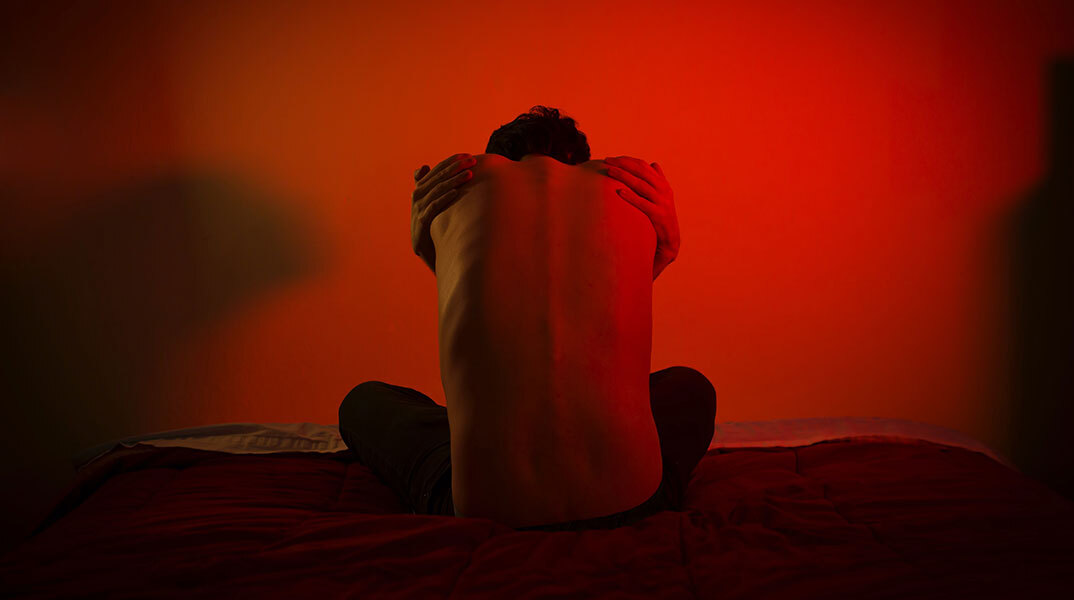 Τόπλες άντρας