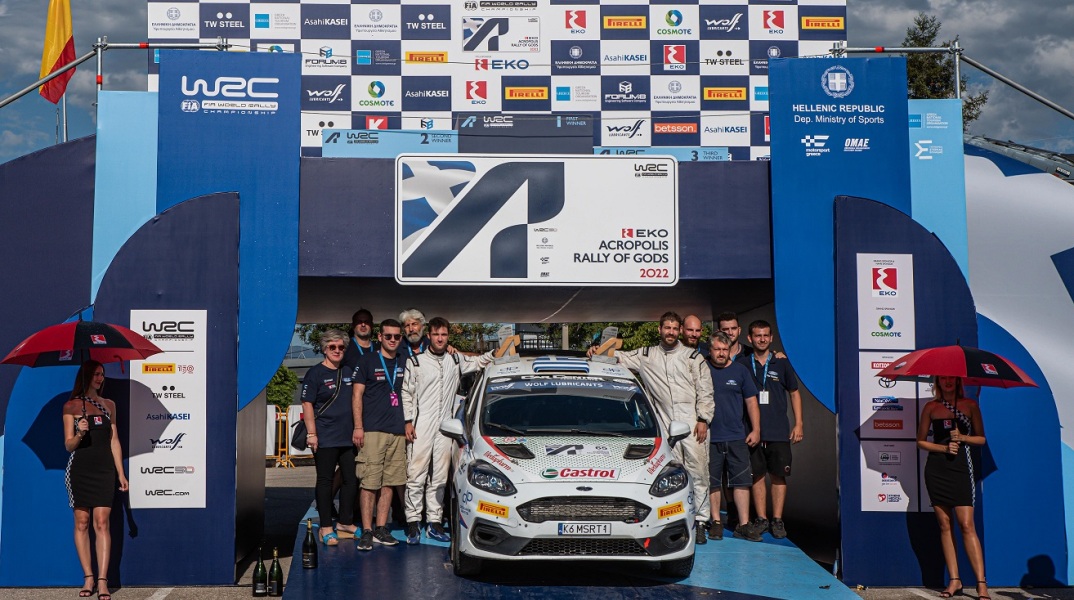 Ράλλυ Ακρόπολις 2022: Κορυφαία διάκριση για τους Καρανικόλα - Κακαβά στα χρώματα της ATHENS VOICE