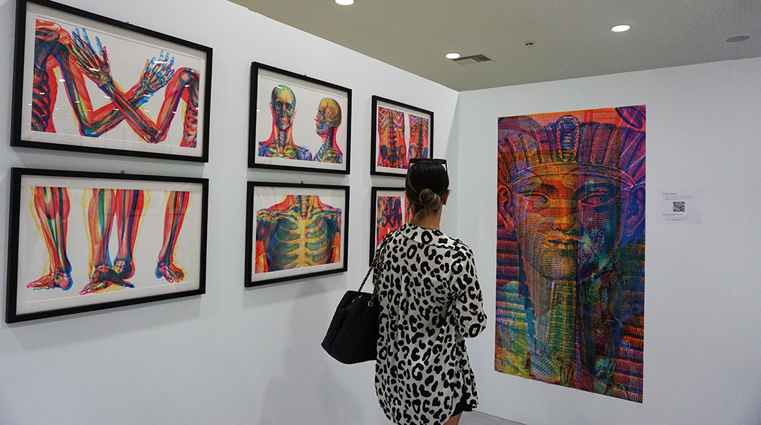 Από την έκθεση του φεστιβάλ illustradays 2022. 