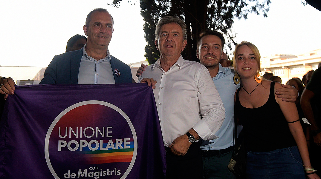 Ο Ζαν-Λυκ Μελανσόν στηρίζει την ιταλική Unione Popolare