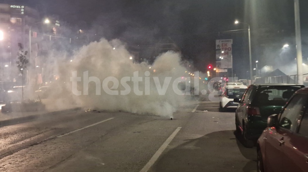 Επεισόδια στη Θεσσαλονίκη: Αστυνομικές δυνάμεις και χρήση χημικών