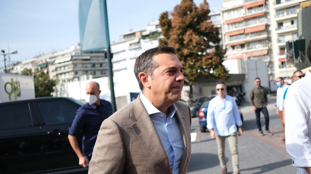 Ο Αλέξης Τσίπρας στη ΔΕΘ