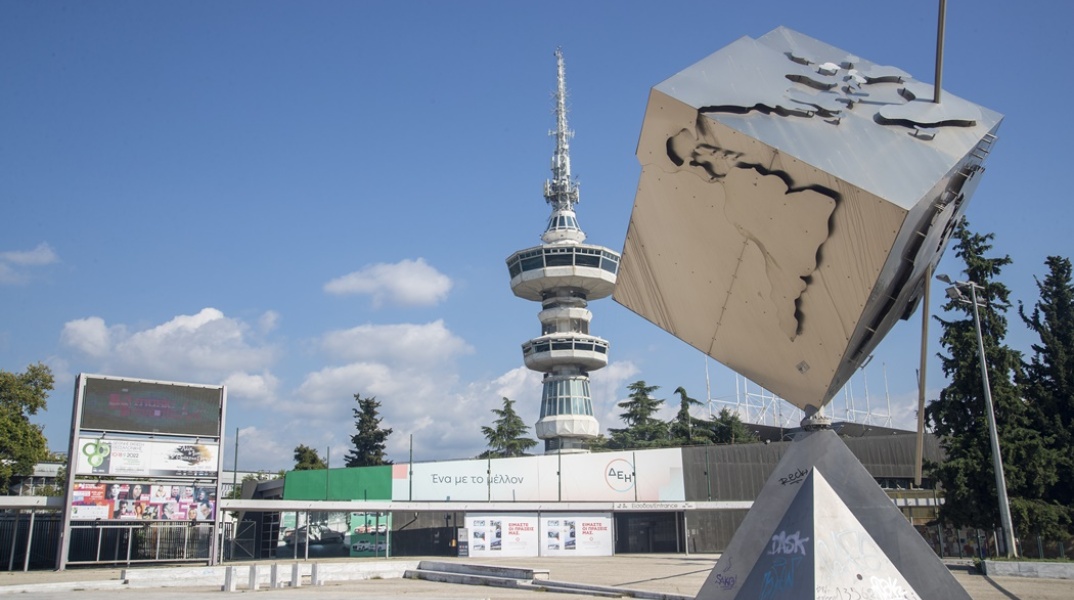 Ο πύργος τηλεπικοινωνίων στη Θεσσαλονίκη