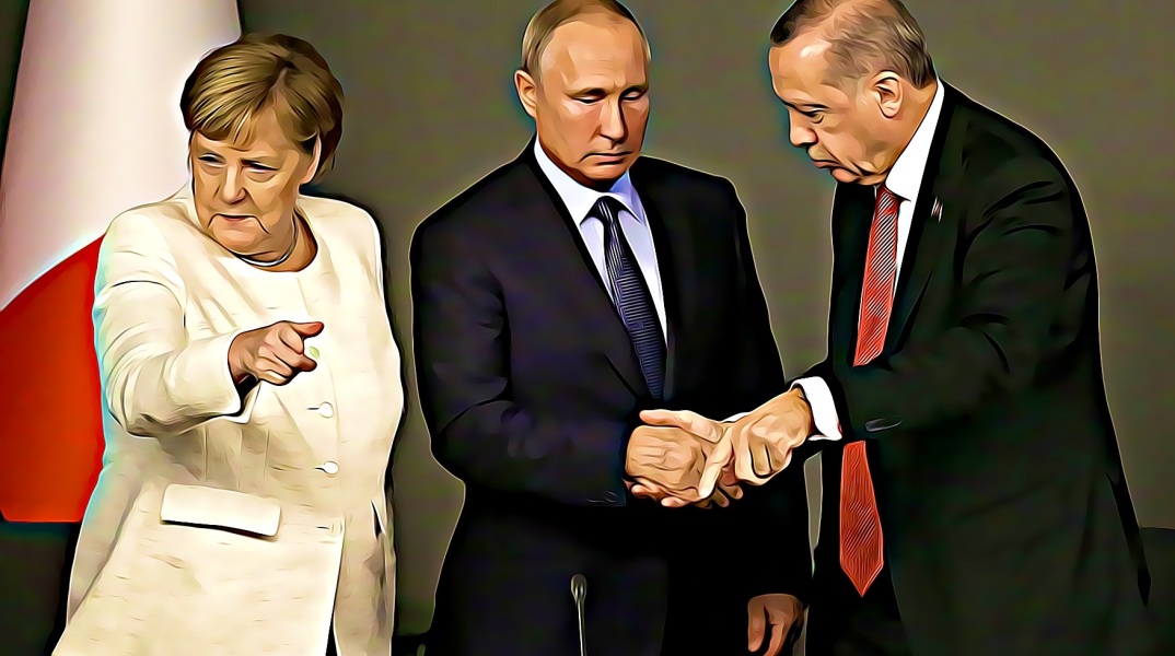 Οι σχέσεις της Άνγκελα Μέρκελ ως καγκελαρίου της Γερμανίας με τον Ρετζέπ Ταγίπ Ερντογάν και τον Βλαντιμίρ Πούτιν, και η κριτική που της ασκείται.
