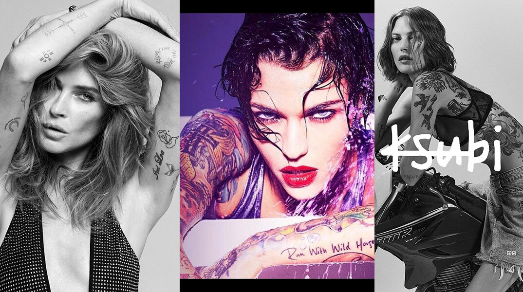 Μοντέλα με τατουάζ