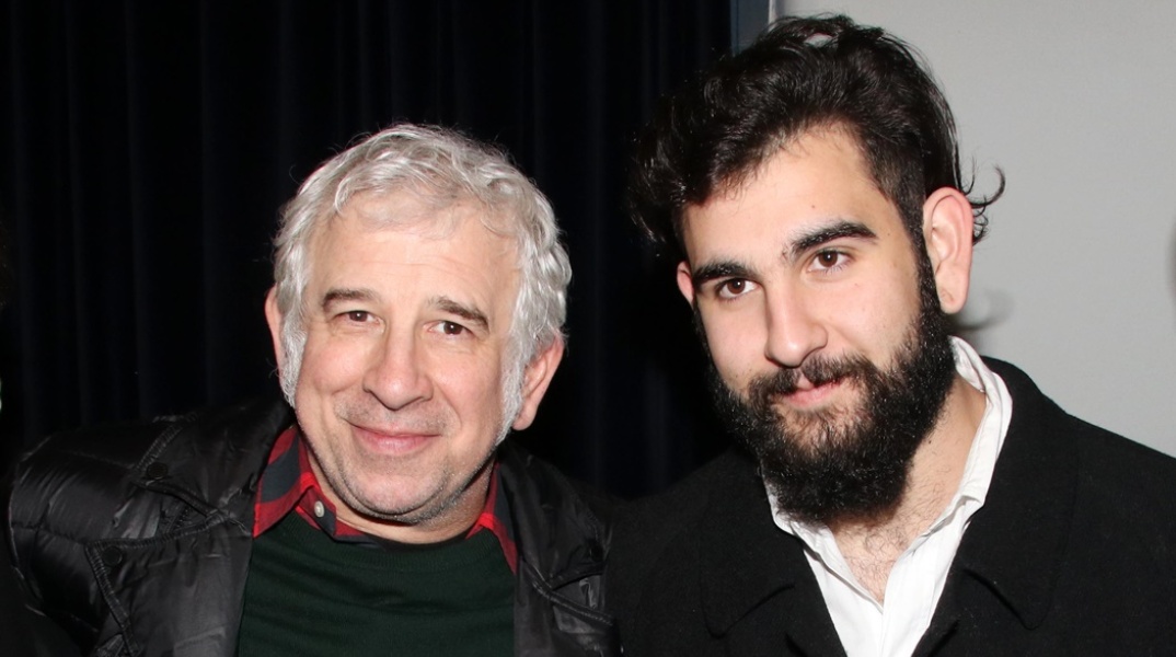 Ο Πέτρος Φιλιππίδης με τον γιο του, Δημήτρη