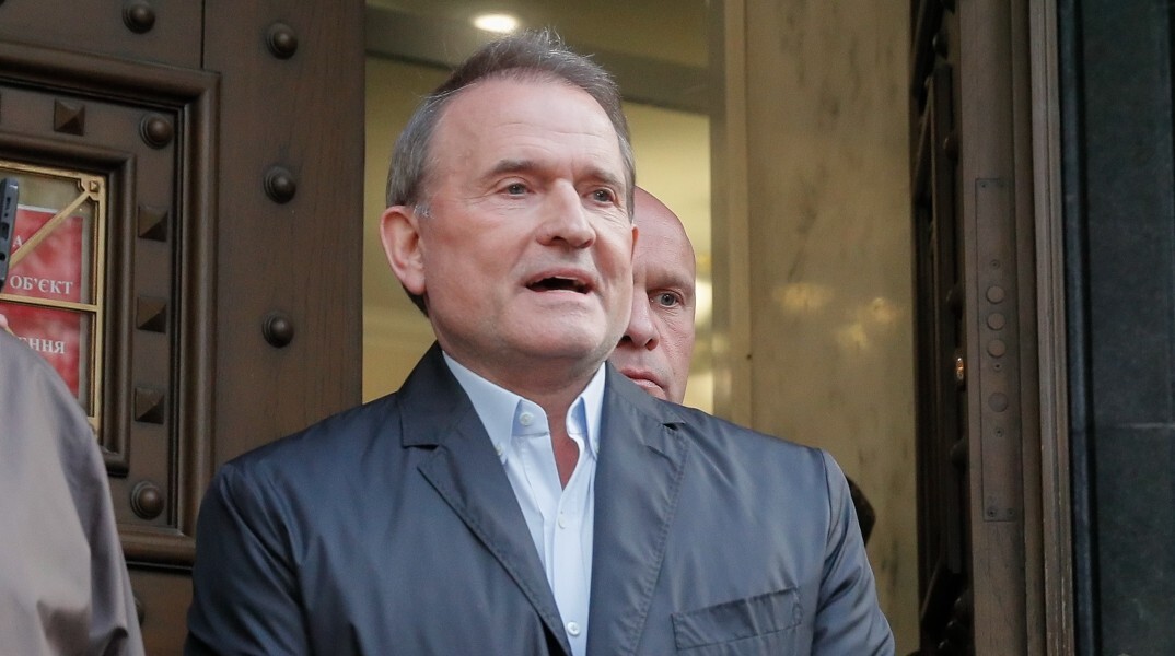 Ο Βίκτορ Μεντβέντσουκ, πρώην Ουκρανός νομοθέτης και σύμμαχος του Ρώσου προέδρου Βλαντίμιρ Πούτιν