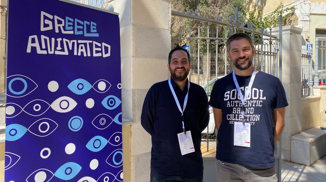 Ο Ηλίας Ρουμελιώτης και ο Άρης Καπλανίδης