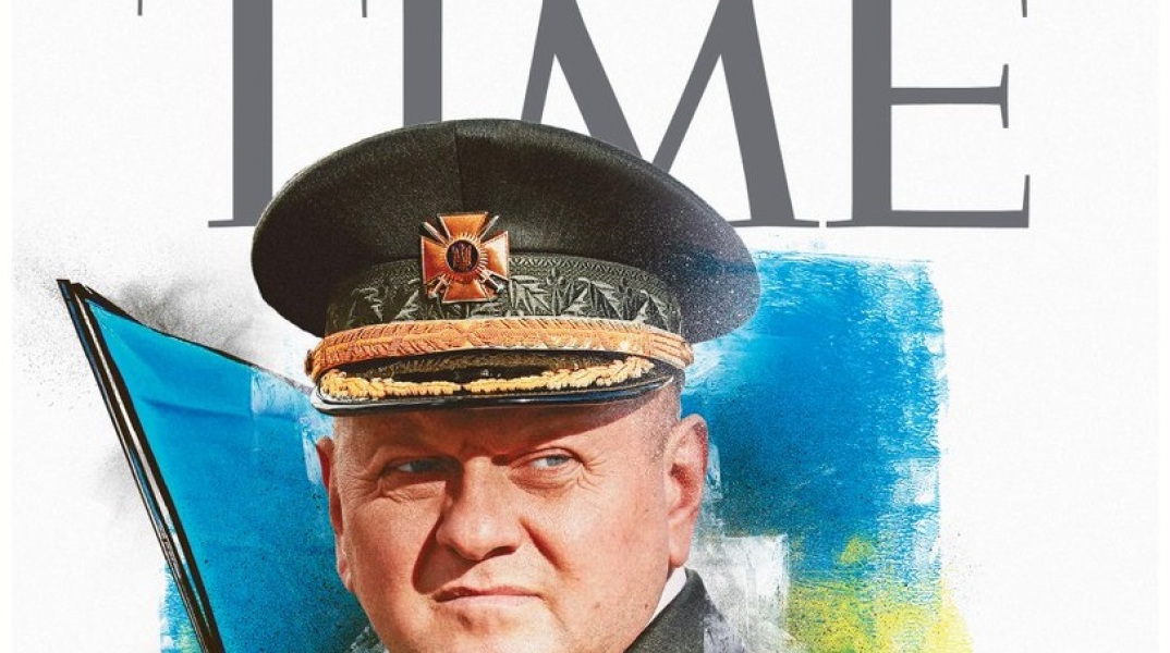 Βαλερί Ζαλούζνι: Ο «Σιδερένιος Στρατηγός» που έφερε την ανατροπή στο μέτωπο της Ουκρανίας έγινε εξώφυλλο στο περιοδικό TIME.