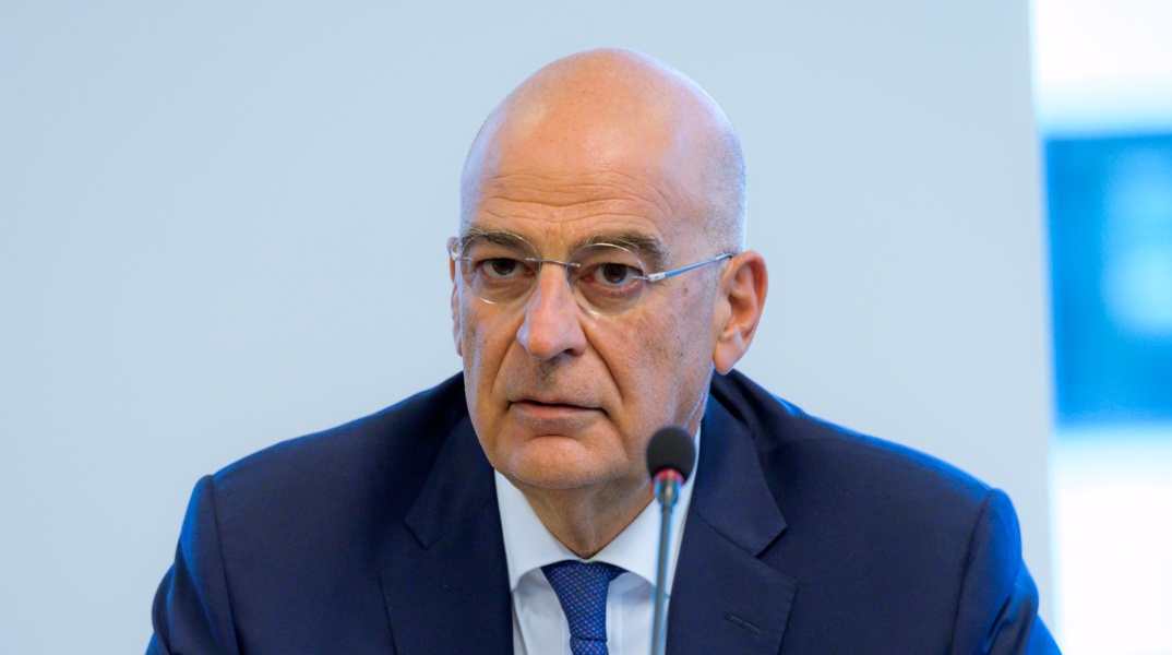 Ο υπουργός Εξωτερικών, Νίκος Δένδιας