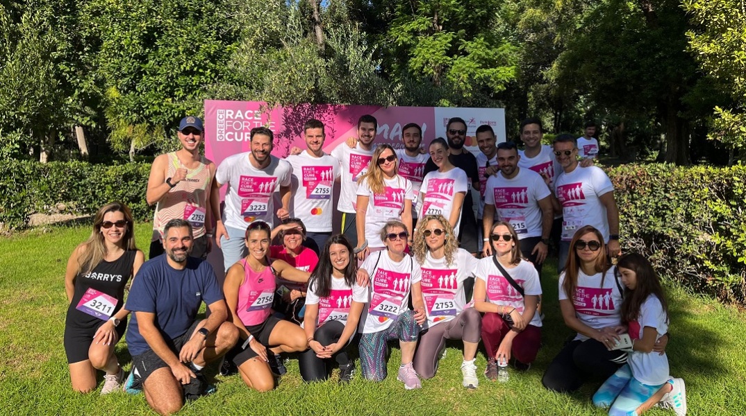 Η ομάδα της KPMG στο Greece Race for the Cure.