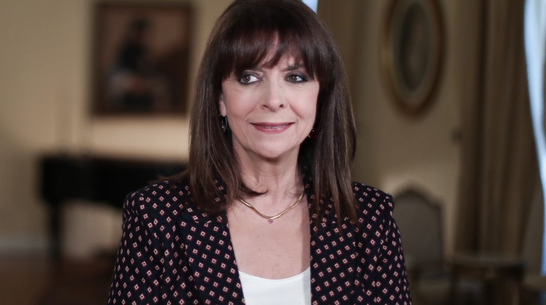 Η Πρόεδρος της Δημοκρατίας, Κατερίνα Σακελλαροπούλου