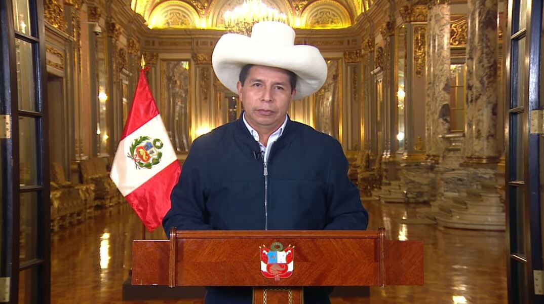 Ο Πρόεδρος του Περού, Πέδρο Καστίγιο
