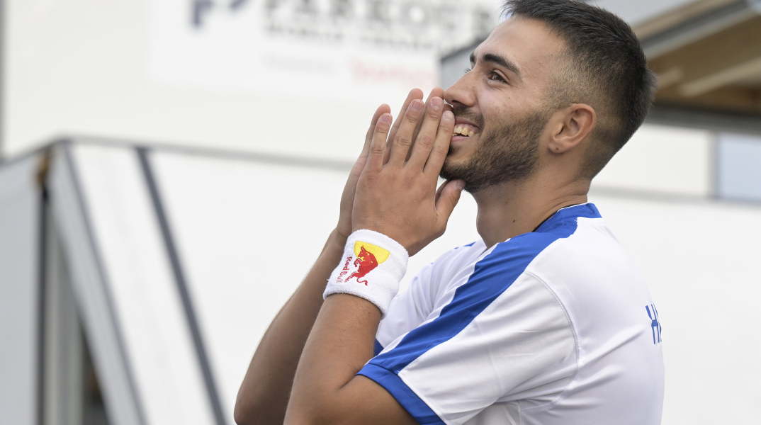 O Παγκόσμιος Πρωταθλητής παρκούρ Δημήτρης Κυρσανίδης