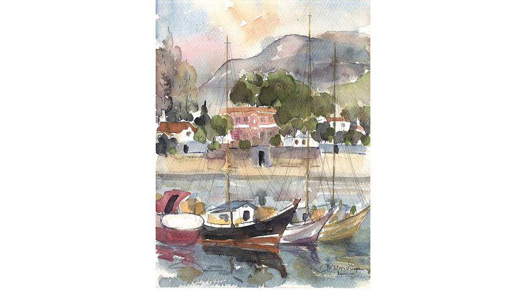 Βασιλική Μπινιώρη «Υδατογραφίες σε χαρτί»: Έκθεση προς τιμήν της ζωγράφου