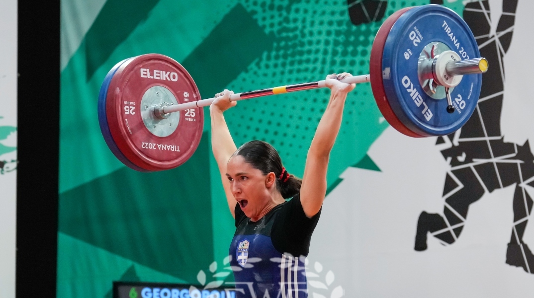 Η Σοφία Γεωργοπούλου σήκωσε 91 κιλά στο αρασέ, 111 στο ζετέ και 202 στο σύνολο
