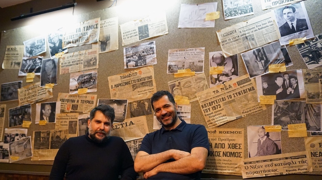 Ο Χρήστος Καρασαββίδης και ο Στέφανος Λώλος