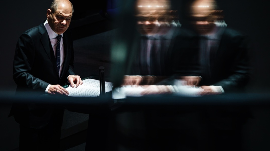 Ο Γερμανός Καγκελάριος Όλαφ Σολτς