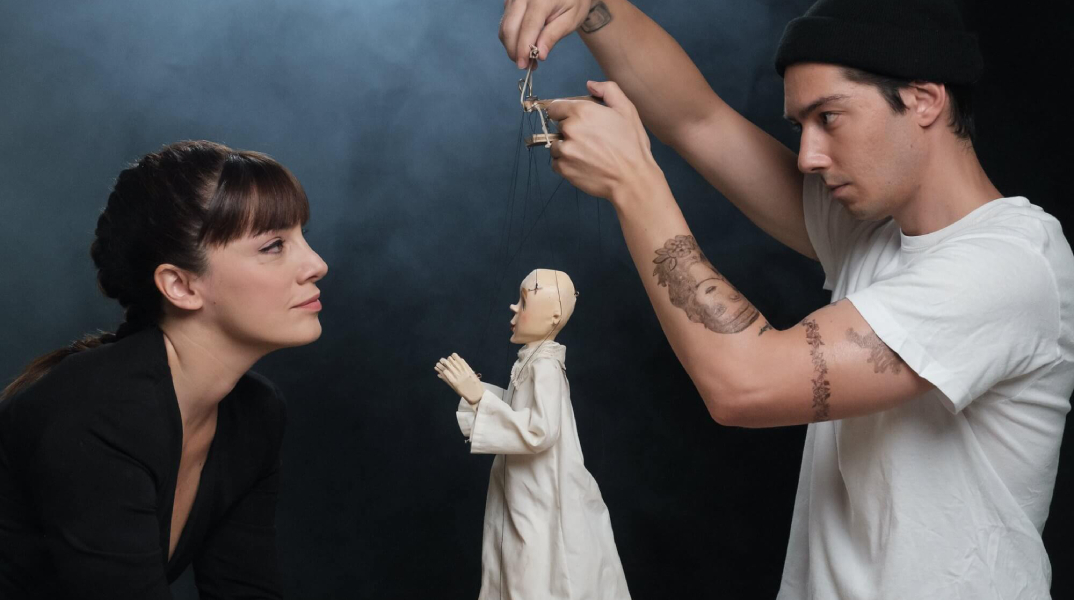 Η Ραφίκα Σαουίς και ο Γιωργής Παρταλίδης.