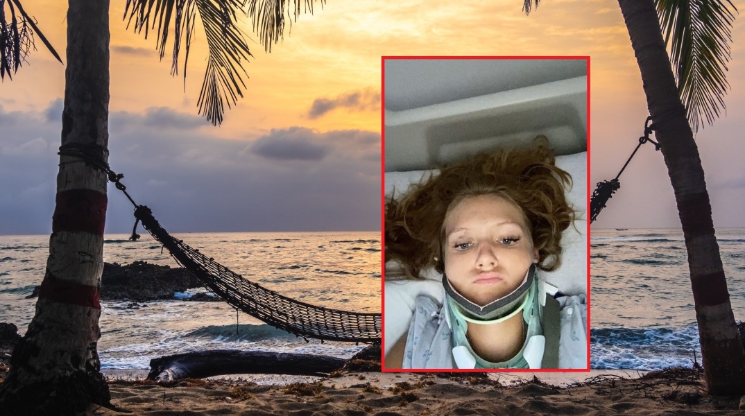 Νεαρή Αμερικανίδα έπεσε σε γκρεμό από ύψος 15 μέτρων όταν σκίστηκε η αιώρα της – Πώς επιβίωσε από την τρομακτική εμπειρία.