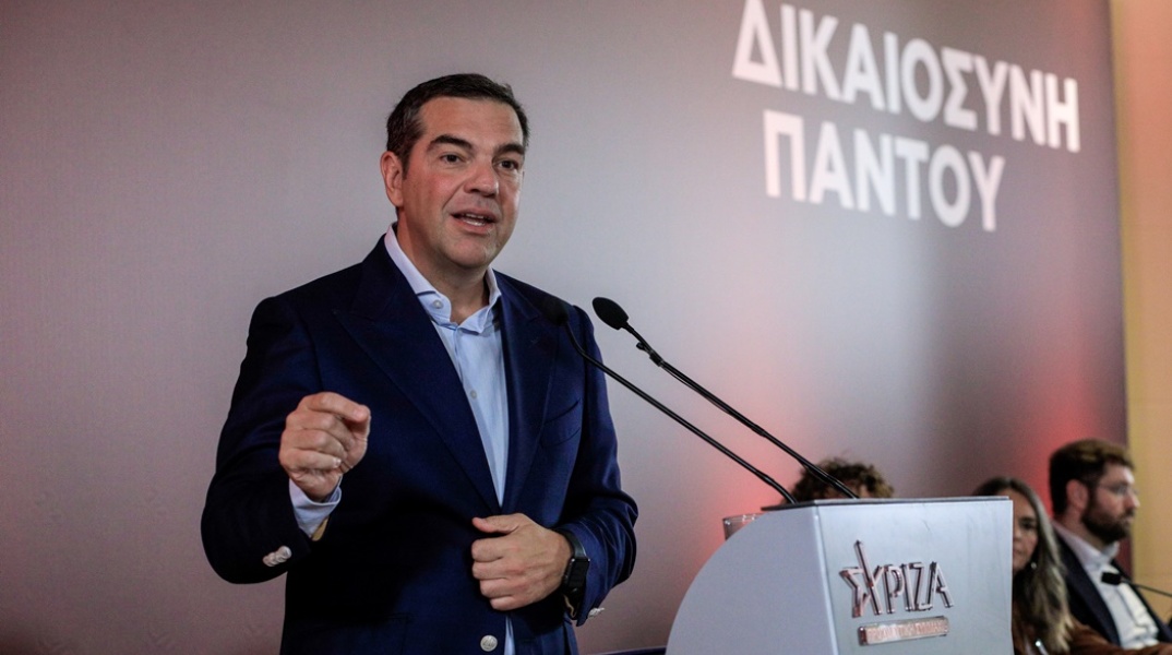 Ο πρόεδρος του ΣΥΡΙΖΑ, Αλέξης Τσίπρας