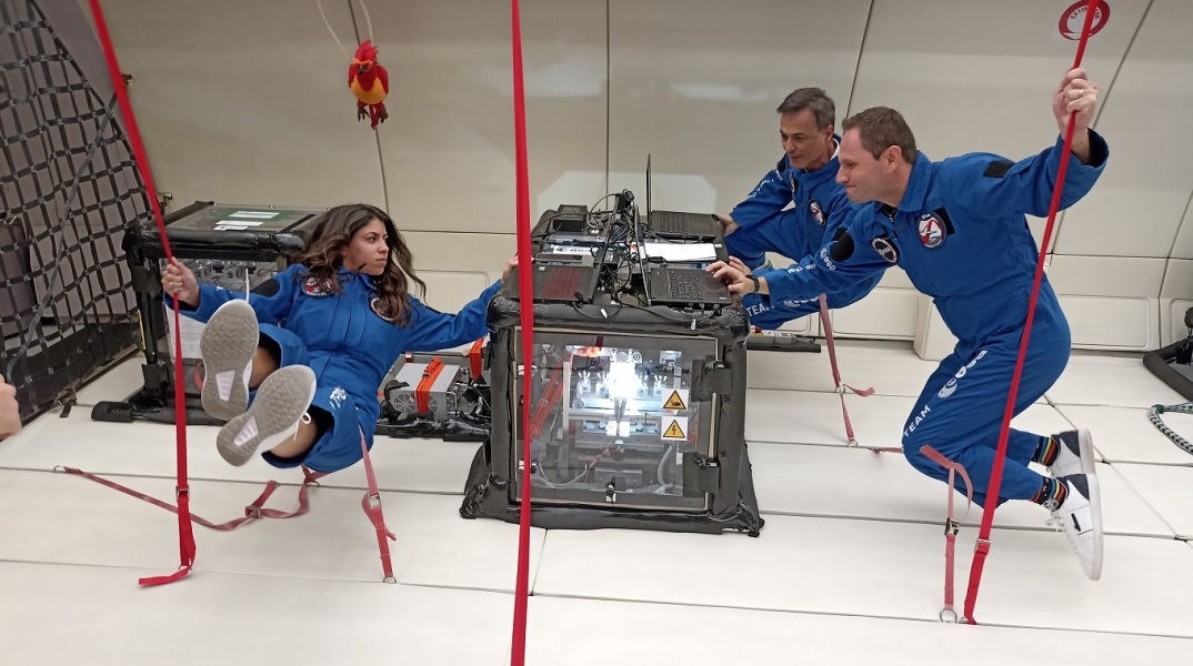 Σε μεγάλο ερευνητικό πρόγραμμα του Ευρωπαϊκού Οργανισμού Διαστήματος συμμετείχε επιστημονική ομάδα του ΑΠΘ - Παρέμεινε 5 ώρες σε συνθήκες έλλειψης βαρύτητας.