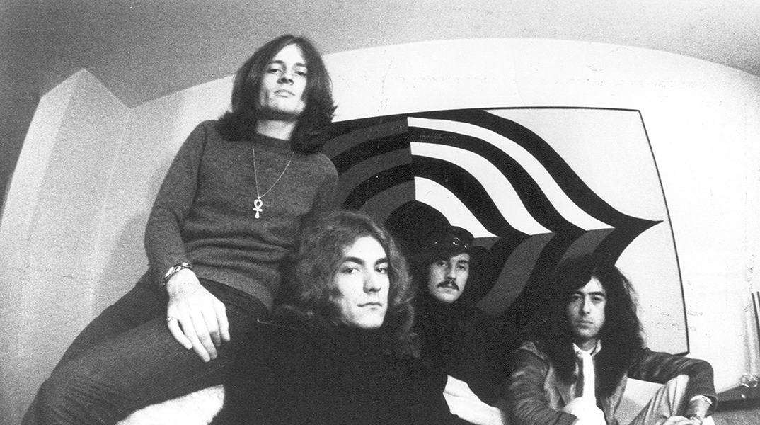 Οι Led Zeppelin το 1971 στην Αγγλία 