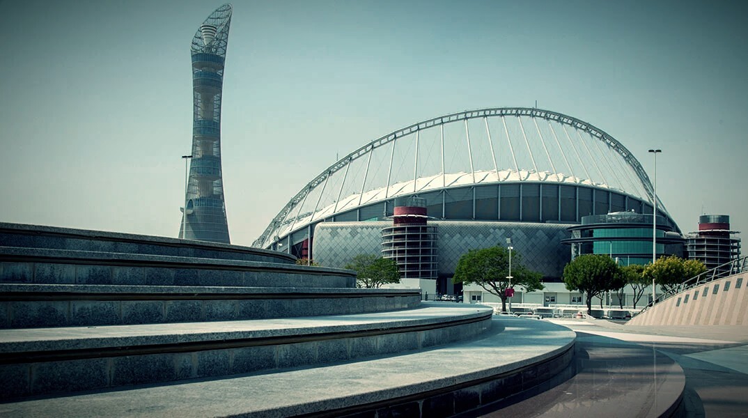 Ένα από τα γήπεδα του Κατάρ 