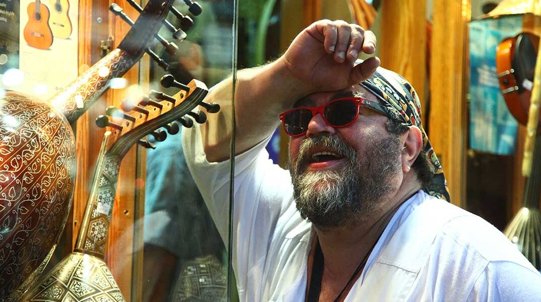 Ο Σταμάτης Κραουνάκης. 