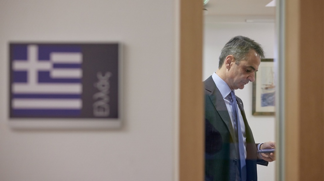 Ο πρωθυπουργός Κυριάκος Μητσοτάκης