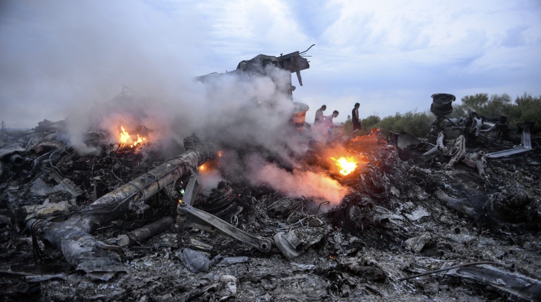 Ολλανδία: Τρεις άνδρες κρίθηκαν ένοχοι για τον θάνατο 298 ατόμων στην πτήση ΜΗ17, στην ανατολική Ουκρανία το 2014.