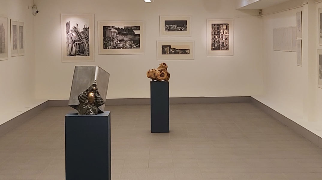 "Κυριάκος Ρόκος – Ρουμπίνα Σαρελάκου, Δημιουργικές συναντήσεις" στην Πινακοθήκη Ε. Αβέρωφ