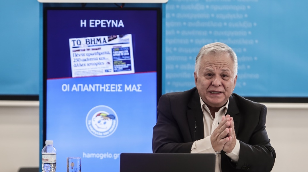 O πρόεδρος του «Χαμόγελου του Παιδιού», Κώστας Γιαννόπουλος