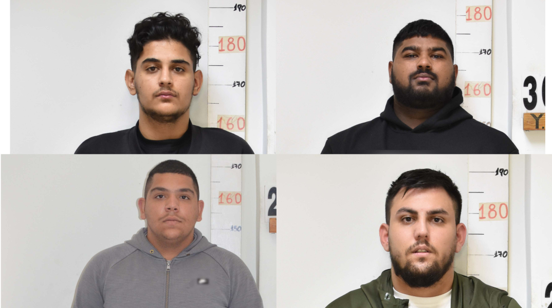 Τα μέλη συμμορίας που συνελήφθησαν στη Θεσσαλονίκη