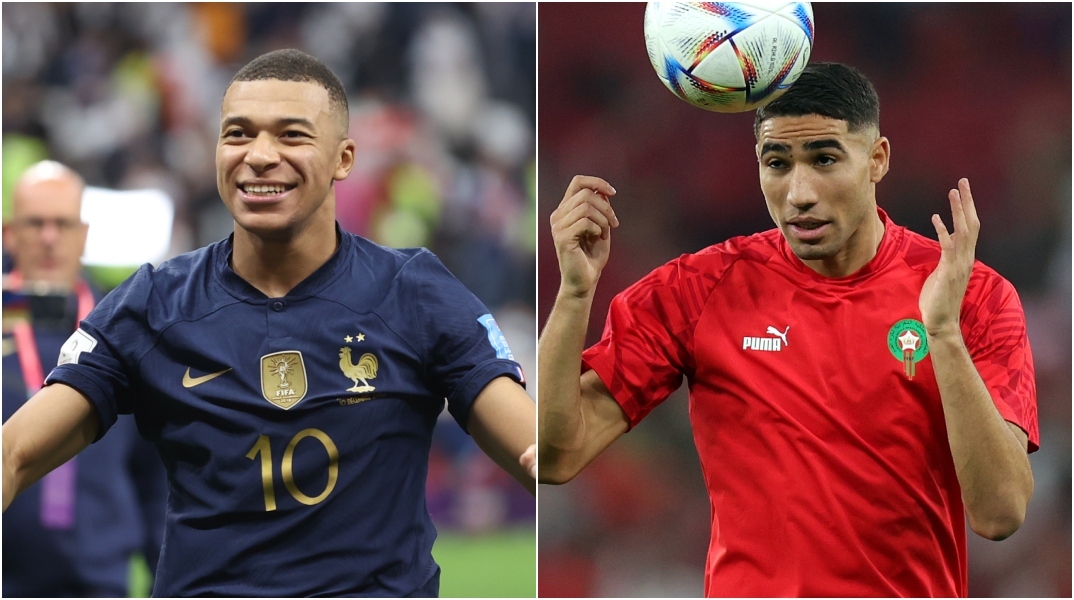 Κιλιάν Εμπαπέ και Ασχράφ Χακίμι