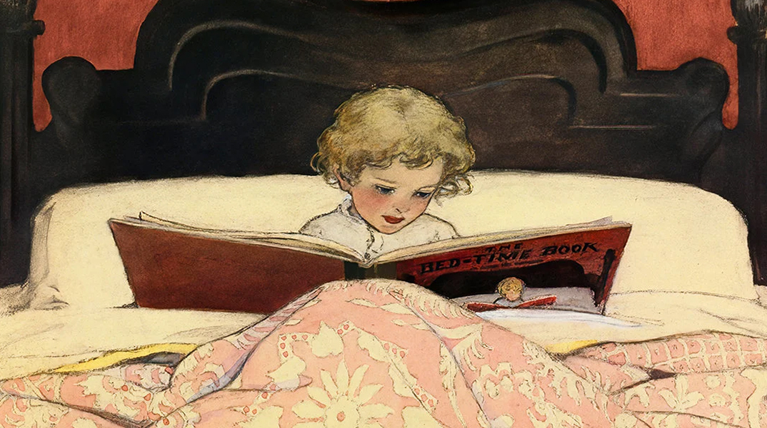 Εικ.: Jessie Willcox Smith «The Bed-Time Book» 1907