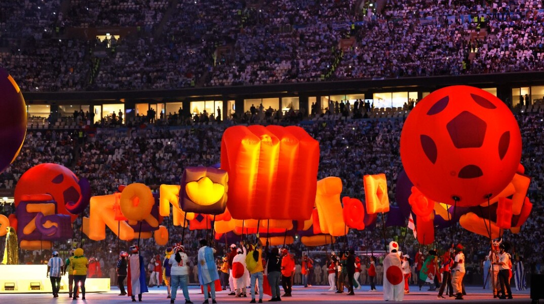 Η τελετή λήξης του Μουντιάλ στο Κατάρ