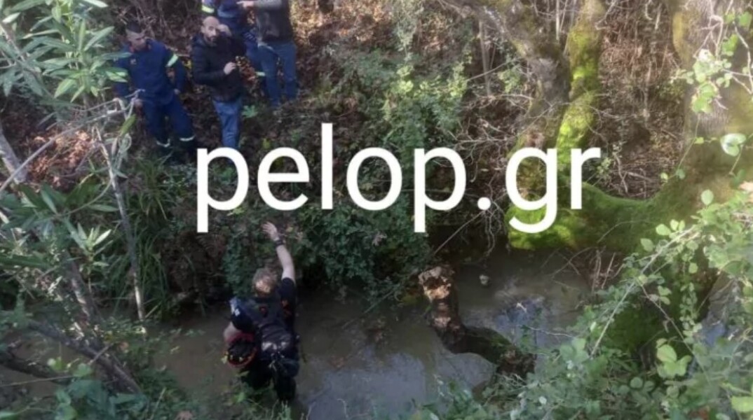 Το σημείο όπου εντοπίστηκε νεκρός ο 59χρονος αγνοούμενος στην Αχαΐα