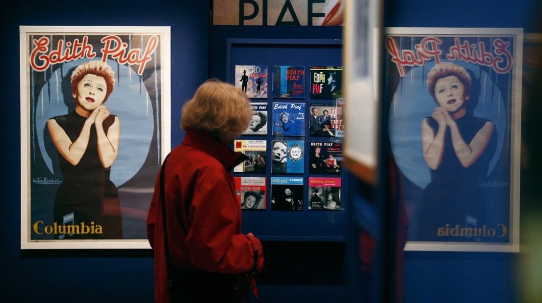 Αφίσες και δίσκοι της Εντίθ Πιάφ σε έκθεση στις ΗΠΑ