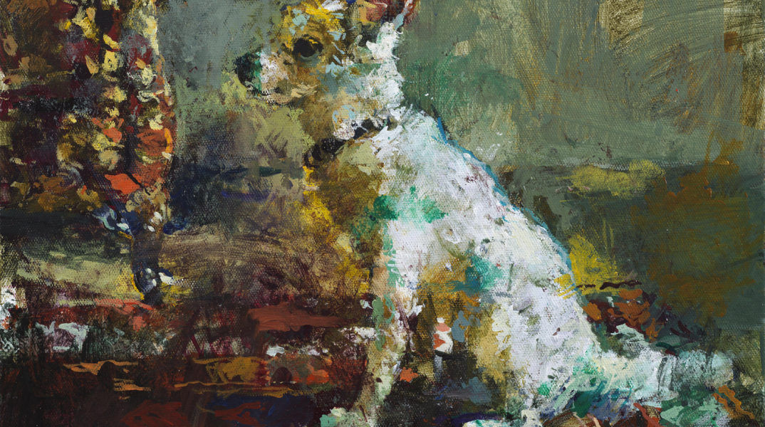 Το νέο έργο του Γιάννη Αδαμάκη "Η κόκκινη πολυθρόνα" στην έκθεση "Animal tales" στη γκαλερί Ζουμπουλάκη