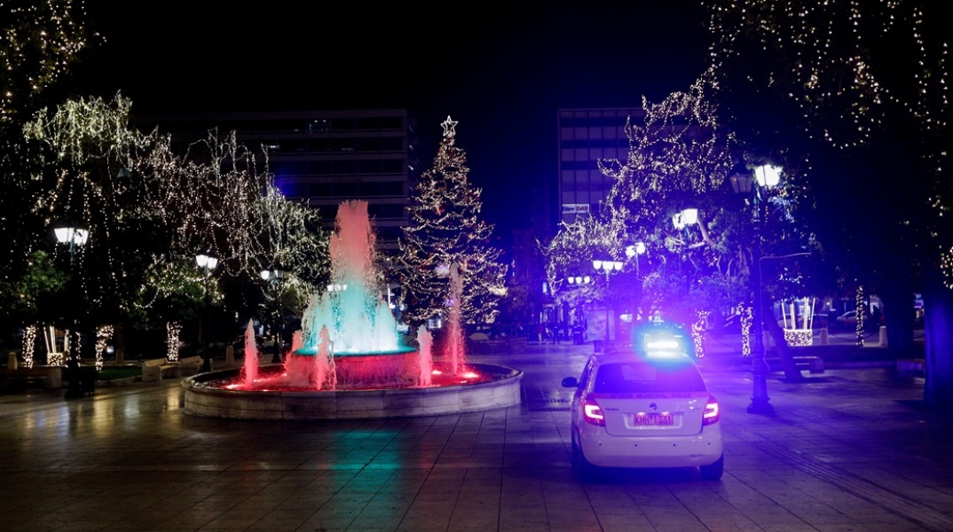 Περιπολικό στο Σύνταγμα