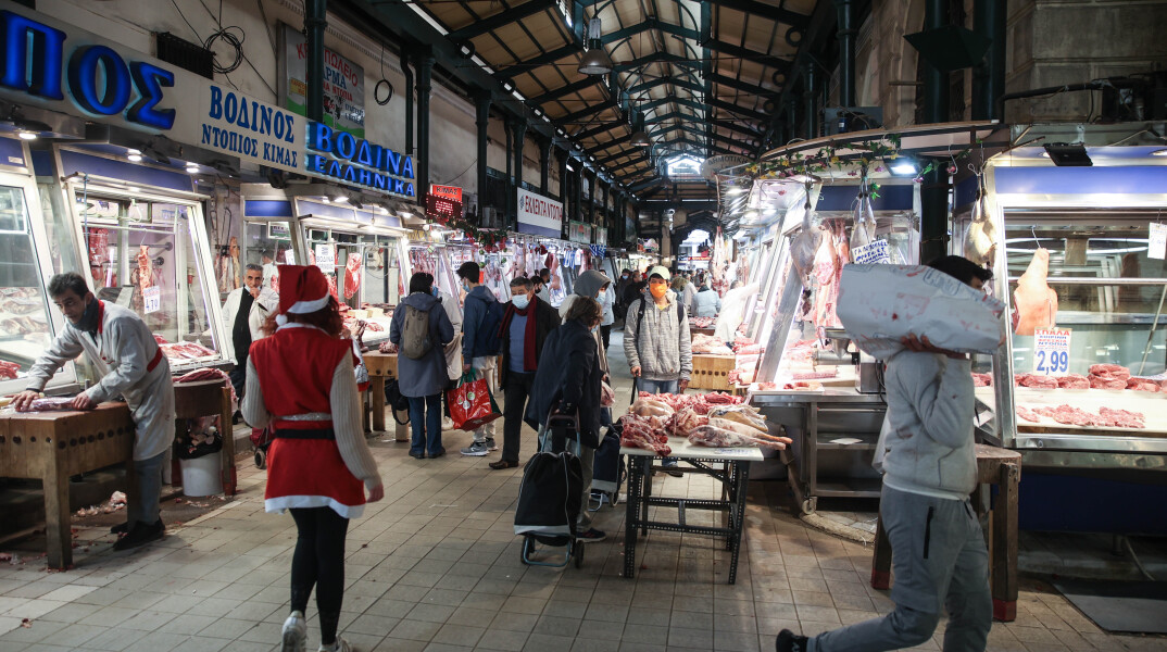 Η Βαρβάκειος Αγορά - Τα ψώνια για το χριστουγεννιάτικο τραπέζι