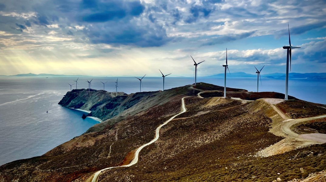 Το αιολικό πάρκο του Αη Γιώργη