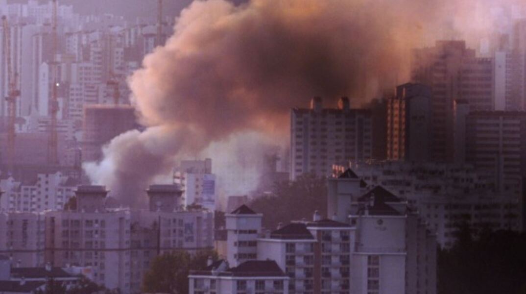 Πυρκαγιά σε κλειστό αυτοκινητόδρομο στη Σεούλ με πέντε νεκρούς