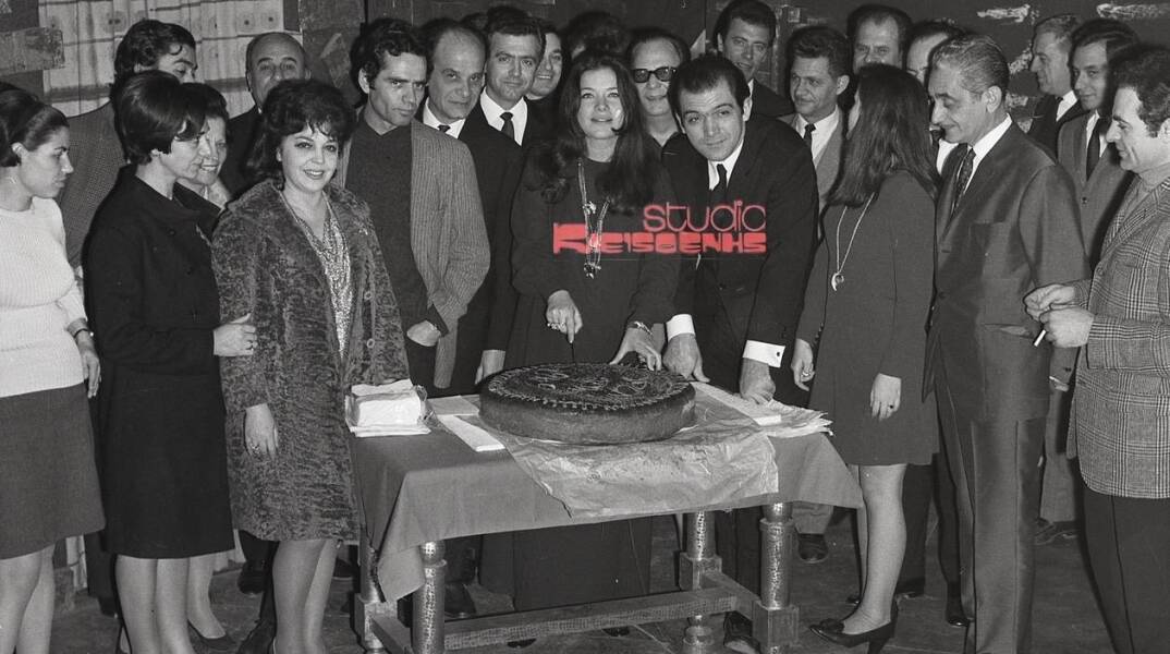 Όταν η Αλίκη, η Τζένη Καρέζη, ο Μινωτής και η Παξινού έκοβαν την βασιλόπιτά τους