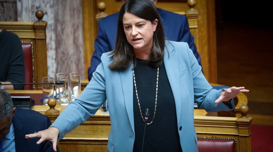 Η υπουργός Παιδείας, Νίκη Κεραμέως