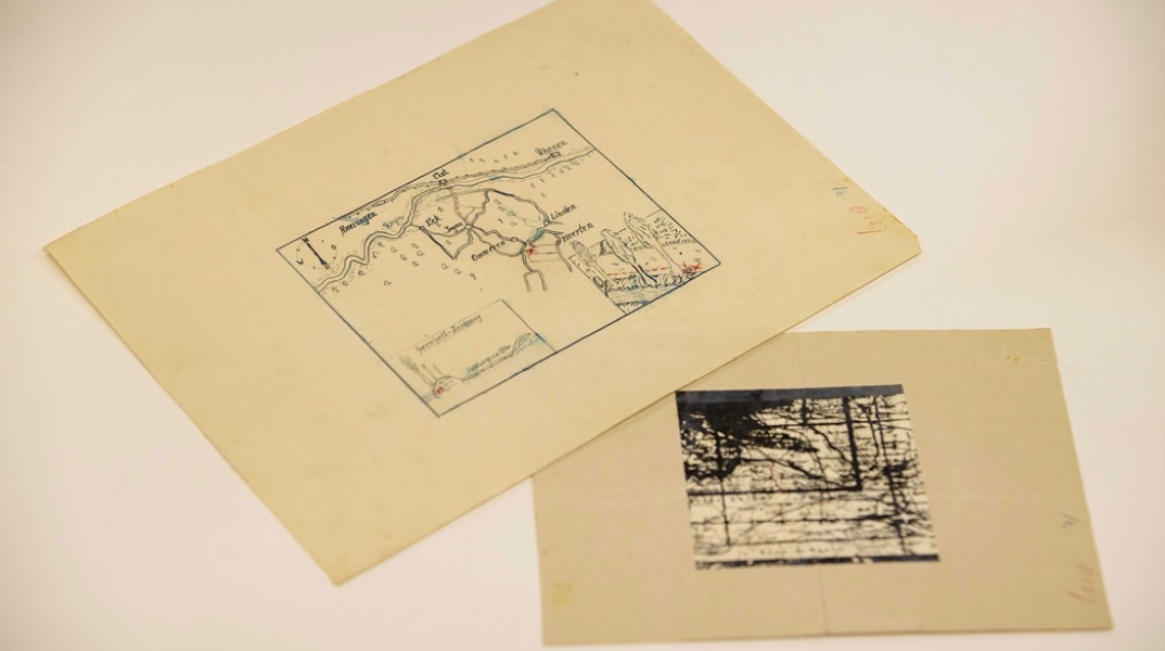 Χάρτης για φημολογούμενο θησαυρό στην Ολλανδία